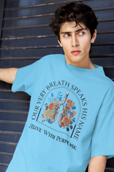 Breath of Life Purpose -Unisex Oversized Classic T-Shirt
